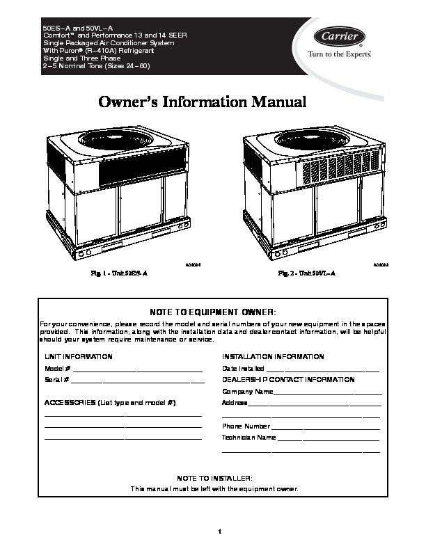 Della Split Air Conditioner Manual