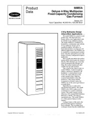 Carrier 58MXA 3PD Gas Furnace Owners Manual page 1