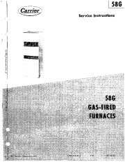 Carrier 58G 61PD1 Gas Furnace Owners Manual page 1