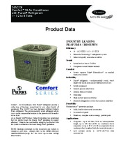 Carrier 24acc6 1pd Heat Air Conditioner Manual page 1