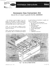 Carrier 58SE 11SI Gas Furnace Owners Manual page 1