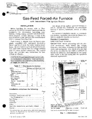 Carrier 58GS 3SI Gas Furnace Owners Manual page 1