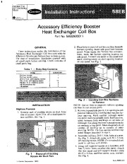 Carrier 58EB 3SI Gas Furnace Owners Manual page 1