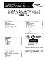 Carrier 58PHA 04SI Gas Furnace Owners Manual page 1