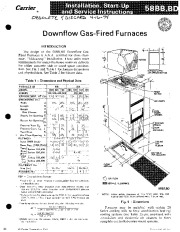 Carrier 58BB 58BD 3SI Gas Furnace Owners Manual page 1