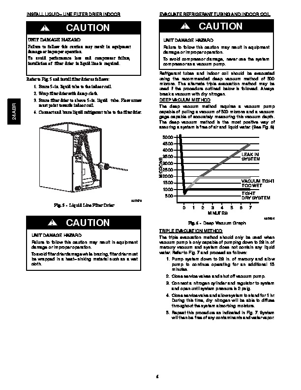 Carrier 24abr 1si Heat Air Conditioner Manual