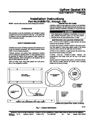 Carrier 58SX 32SI Gas Furnace Owners Manual page 1