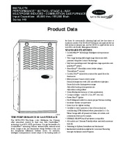 Carrier 58CTA 58CTX 7PD Gas Furnace Owners Manual page 1