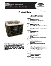 Carrier 24abs3 2pd Heat Air Conditioner Manual page 1