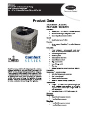 Carrier 25hca3 3pd Heat Air Conditioner Manual page 1