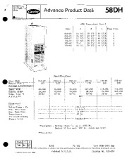 Carrier 58DH 1APD Gas Furnace Owners Manual page 1