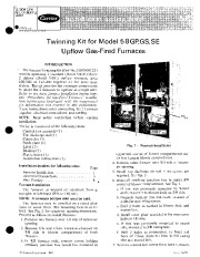 Carrier 58 2SI Gas Furnace Owners Manual page 1