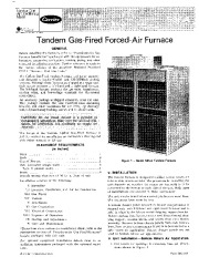 Carrier 58GA 6SI Gas Furnace Owners Manual page 1
