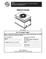 Carrier Pa3p 03 Heat Air Conditioner Manual page 1