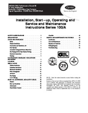 Carrier 58PHA 03SI Gas Furnace Owners Manual page 1