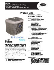 Carrier 25hpa5 3pd Heat Air Conditioner Manual page 1