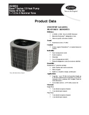 Carrier 25hbr3 3pd Heat Air Conditioner Manual page 1