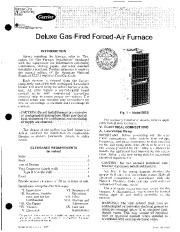 Carrier 58ES 10SI Gas Furnace Owners Manual page 1