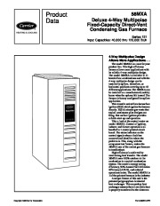 Carrier 58MXA 5PD Gas Furnace Owners Manual page 1