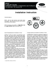 Carrier 58MVB 4SI Gas Furnace Owners Manual page 1