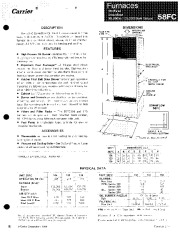 Carrier 58FC 1P Gas Furnace Owners Manual page 1