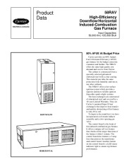 Carrier 58RAV 4PD Gas Furnace Owners Manual page 1