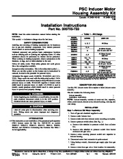 Carrier 58M 68SI Gas Furnace Owners Manual page 1