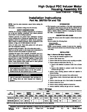 Carrier 58M 69SI Gas Furnace Owners Manual page 1
