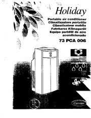 Carrier 73pca006 Heat Air Conditioner Manual page 1