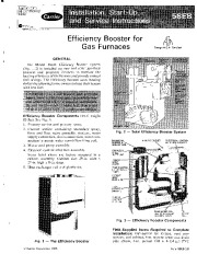 Carrier 58EB 2SI Gas Furnace Owners Manual page 1