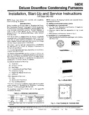 Carrier 58DX 1SI Gas Furnace Owners Manual page 1