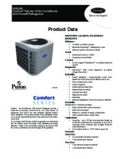Carrier 24aca3 1pd Heat Air Conditioner Manual page 1