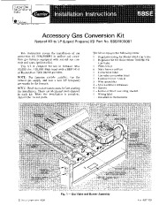 Carrier 58SE 8SI Gas Furnace Owners Manual page 1
