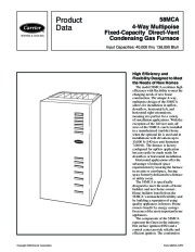 Carrier 58MCA 12PD Gas Furnace Owners Manual page 1
