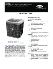 Carrier 25hnb5 1pd Heat Air Conditioner Manual page 1