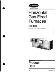 Carrier 58EDC 1PD Gas Furnace Owners Manual page 1