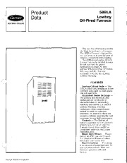 Carrier 58BLA 2PD Gas Furnace Owners Manual page 1