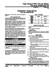 Carrier 58M 31SI Gas Furnace Owners Manual page 1