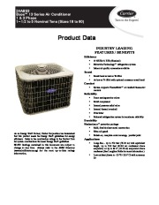 Carrier 24abs3 5pd Heat Air Conditioner Manual page 1