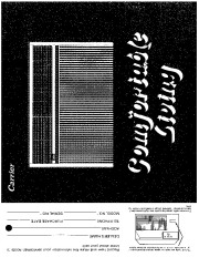 Carrier 51ag 1 Heat Air Conditioner Manual page 1