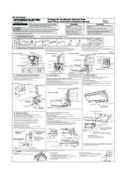 Mitsubishi RG79V973H01 Air Conditioner Installation Manual page 1