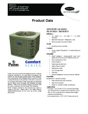 Carrier 25hcc5 1pd Heat Air Conditioner Manual page 1