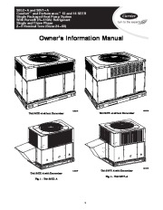 Carrier 50ez Vt 03 Heat Air Conditioner Manual page 1