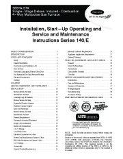 Carrier 58ST 20SI Gas Furnace Owners Manual page 1