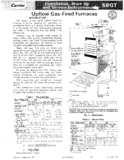 Carrier 58GT 1SI Gas Furnace Owners Manual page 1