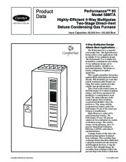 Carrier 58MTA 3PD Gas Furnace Owners Manual page 1