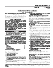 Carrier 58D 58S 26SI Gas Furnace Owners Manual page 1