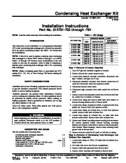 Carrier 58SX 28SI Gas Furnace Owners Manual page 1