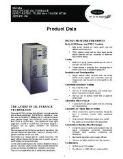 Carrier 58CMA 8PD Gas Furnace Owners Manual page 1