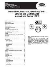 Carrier 58CTA 58CTX 9SI Gas Furnace Owners Manual page 1